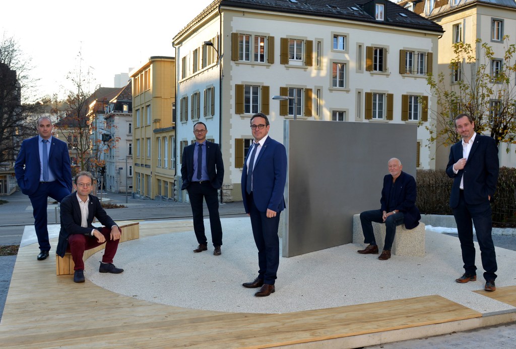 La photo officielle 2020-2021 du Conseil&nbsp;communal